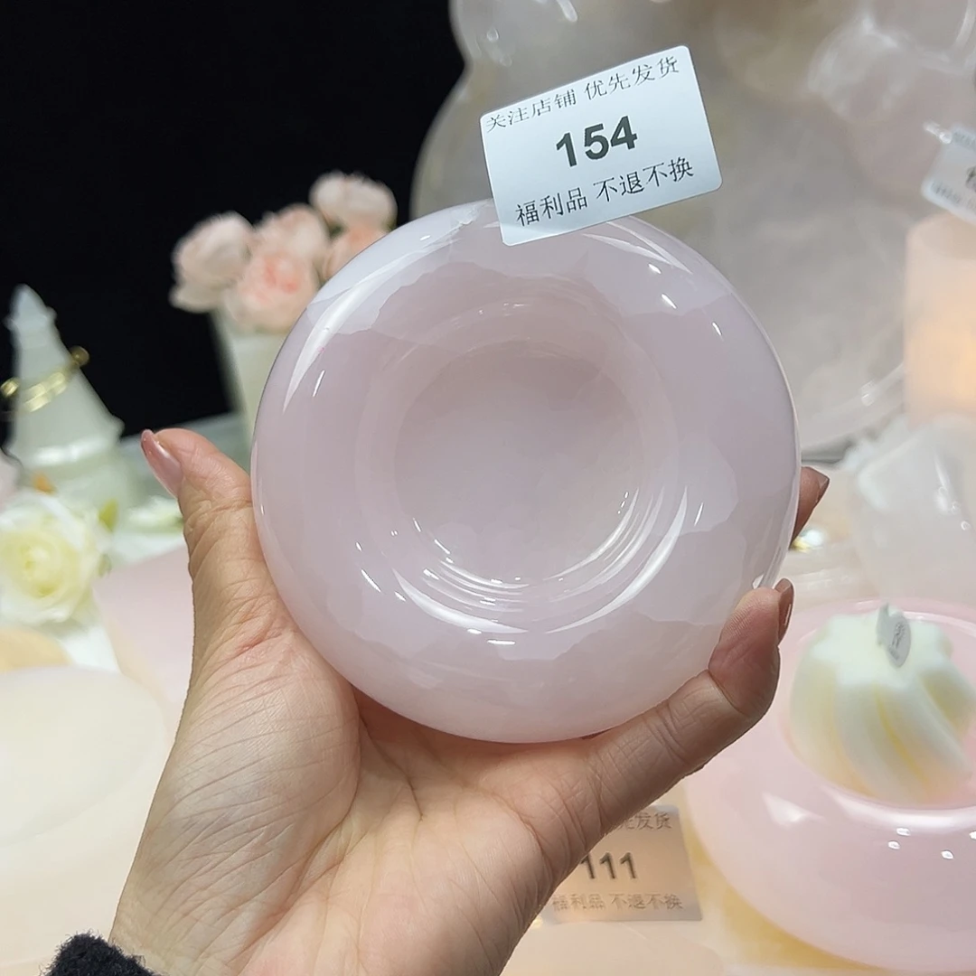 石材154粉玉嘟嘟 不退换