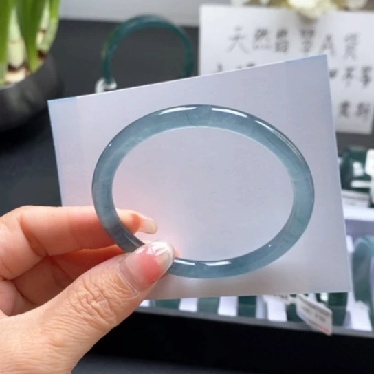 翡翠手镯未镶嵌54尺寸