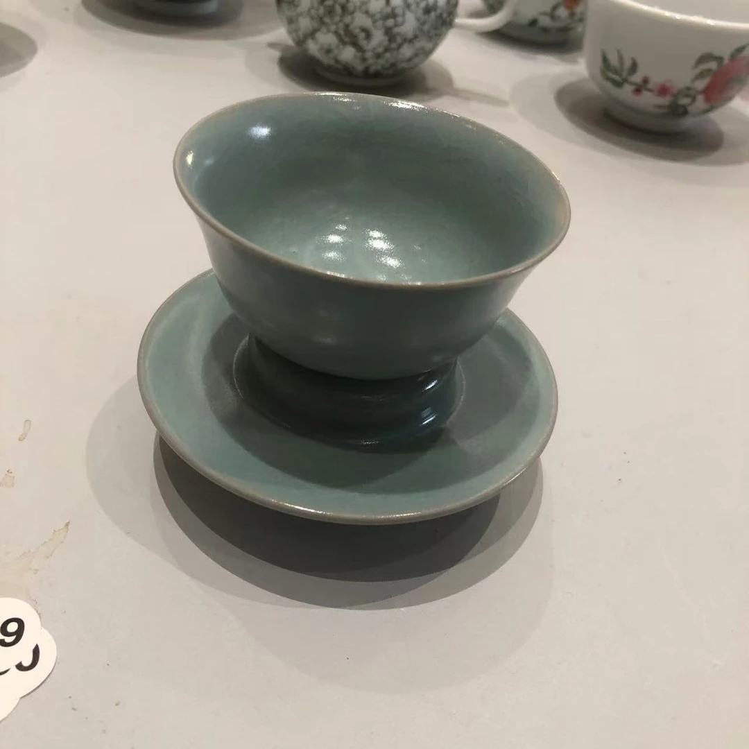 【奉旨官窑】 小盏托   C022705