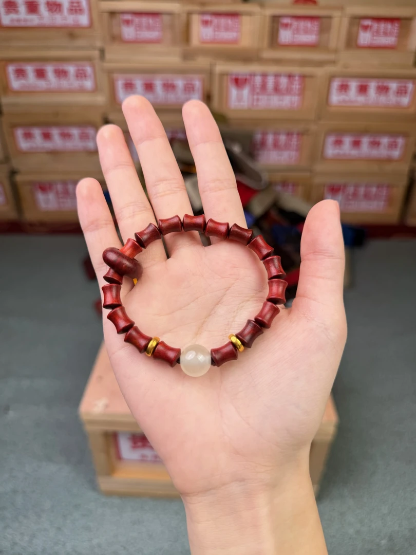 黑花梨竹节A08无礼盒无证书