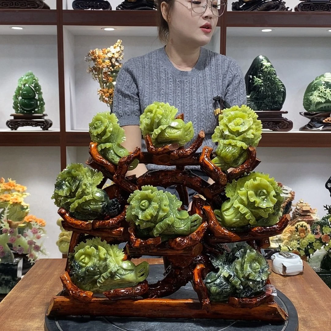 玉山水摆件 玄关摆件
