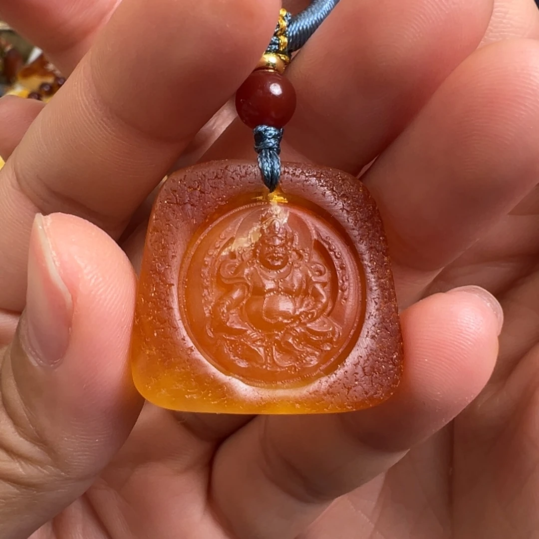 琥珀未镶嵌裸石微瑕