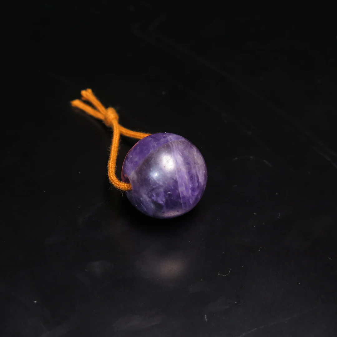 清代水晶珠/MZ506626/水晶/民族文物