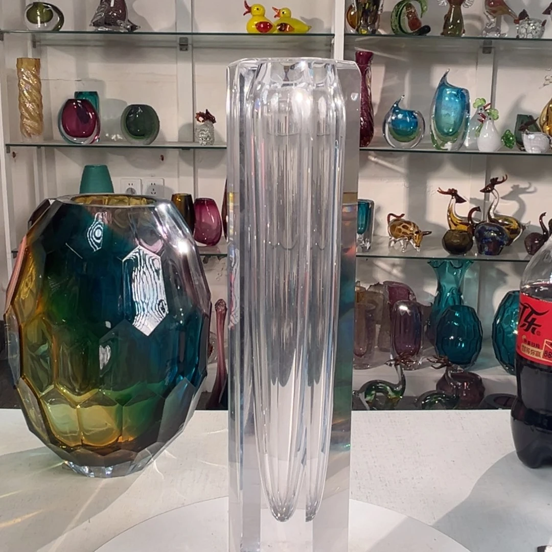 33高轻奢琉璃花器福利正常人工痕迹