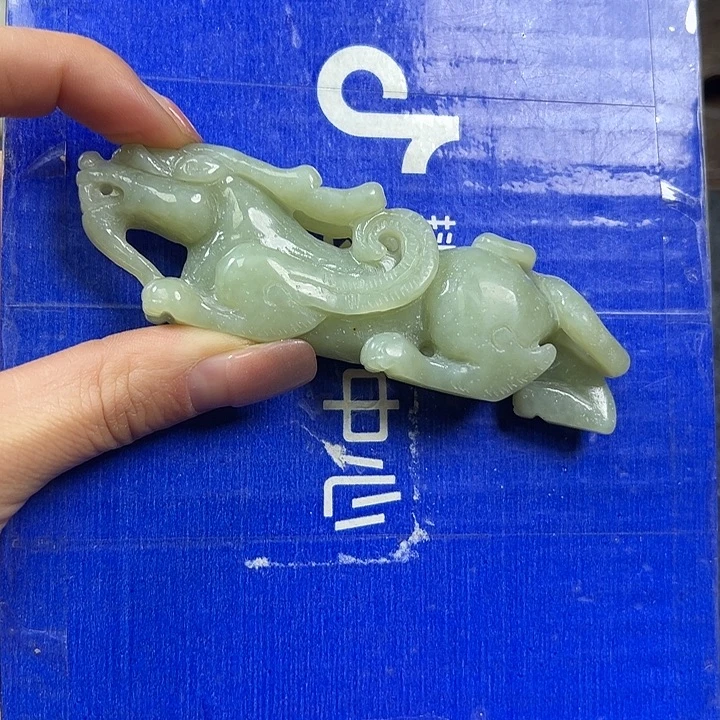 顺***0和田玉未镶嵌挂件