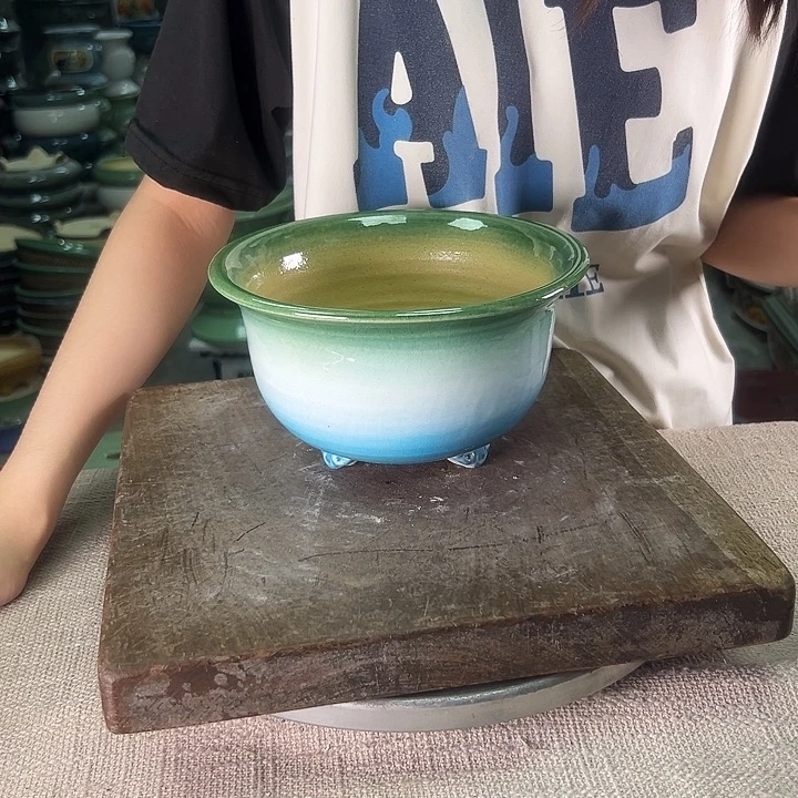 泳坤堂石湾盆陶瓷