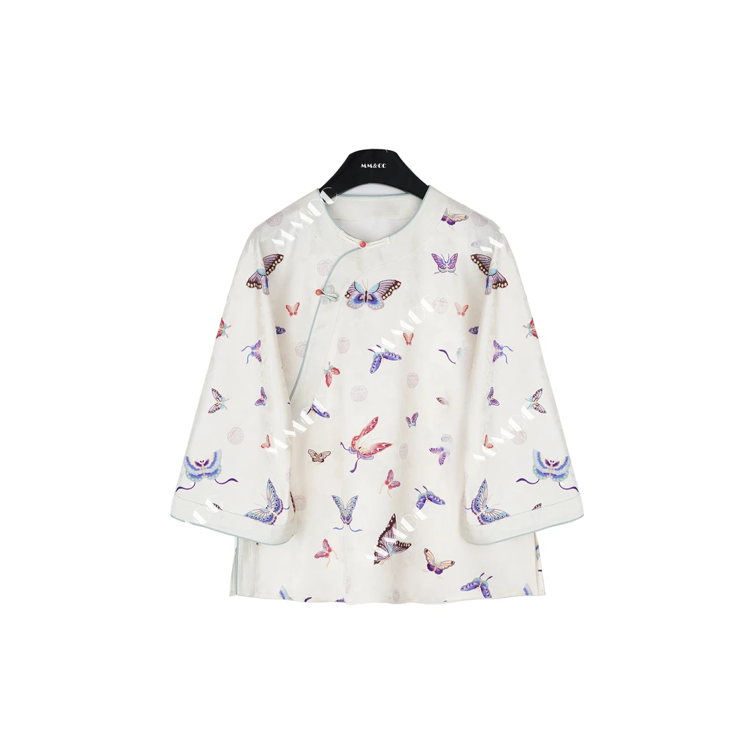 【化蝶】新中式国风蝴蝶上衣MCGSY0152