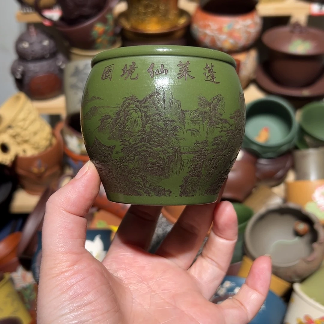 紫砂茶杯宜兴紫砂主人杯