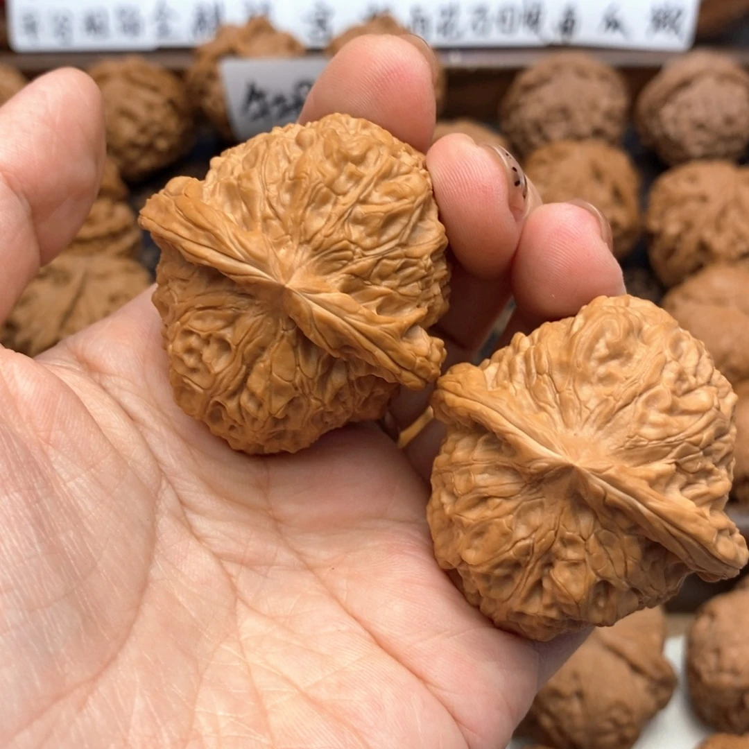 再***-把件文玩核桃176号南瓜墩