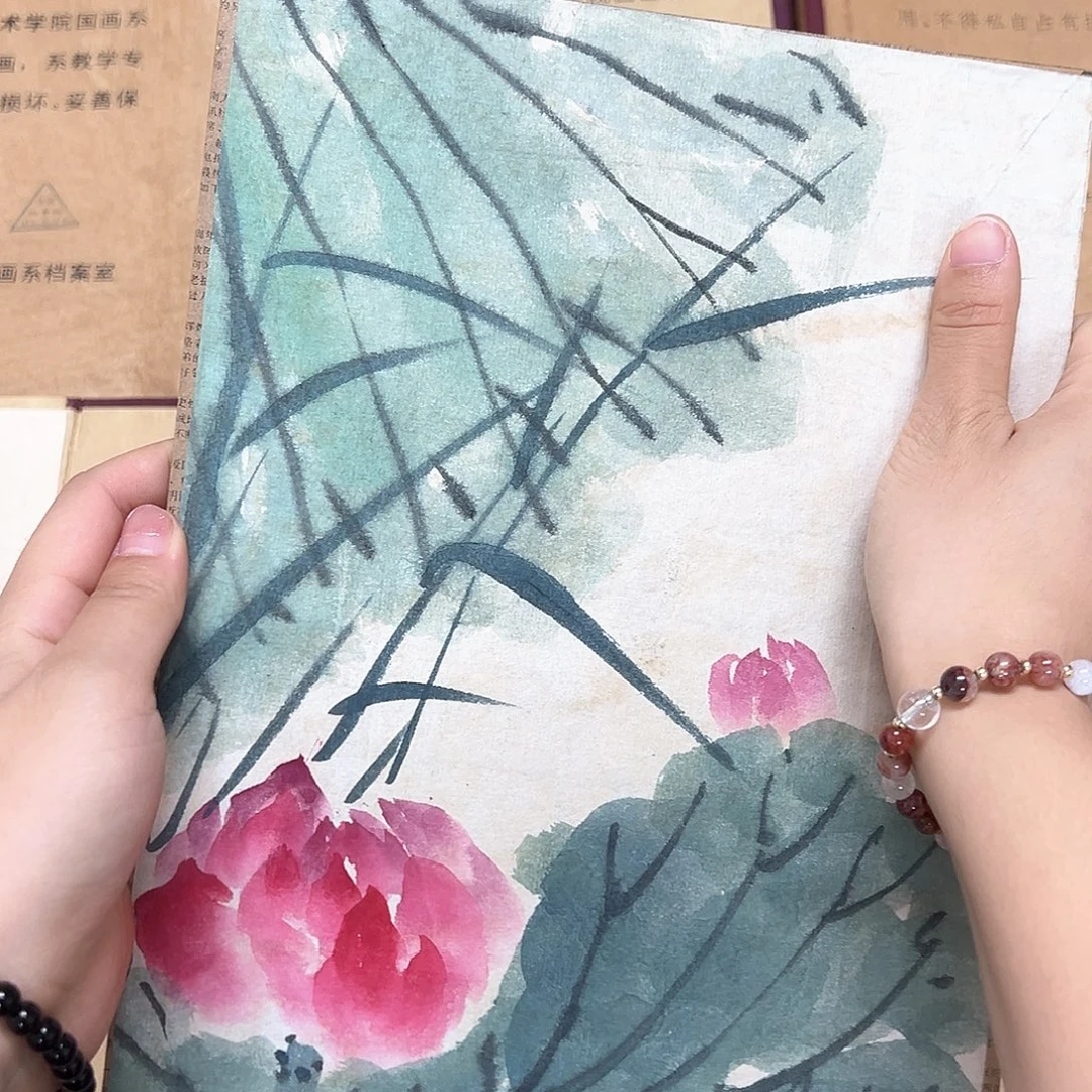 黄***旅吴老师作品小品画