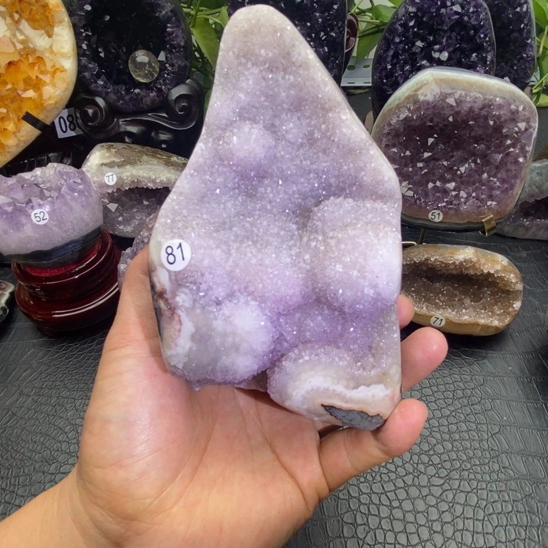 紫晶大型摆件（非配饰）未镶嵌