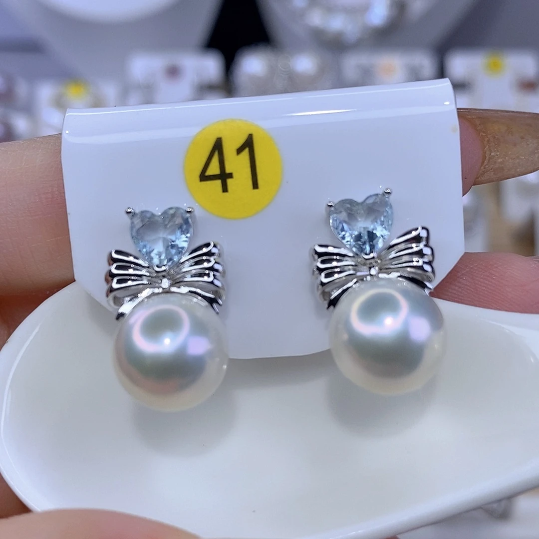 淡水珍珠未镶嵌耳饰