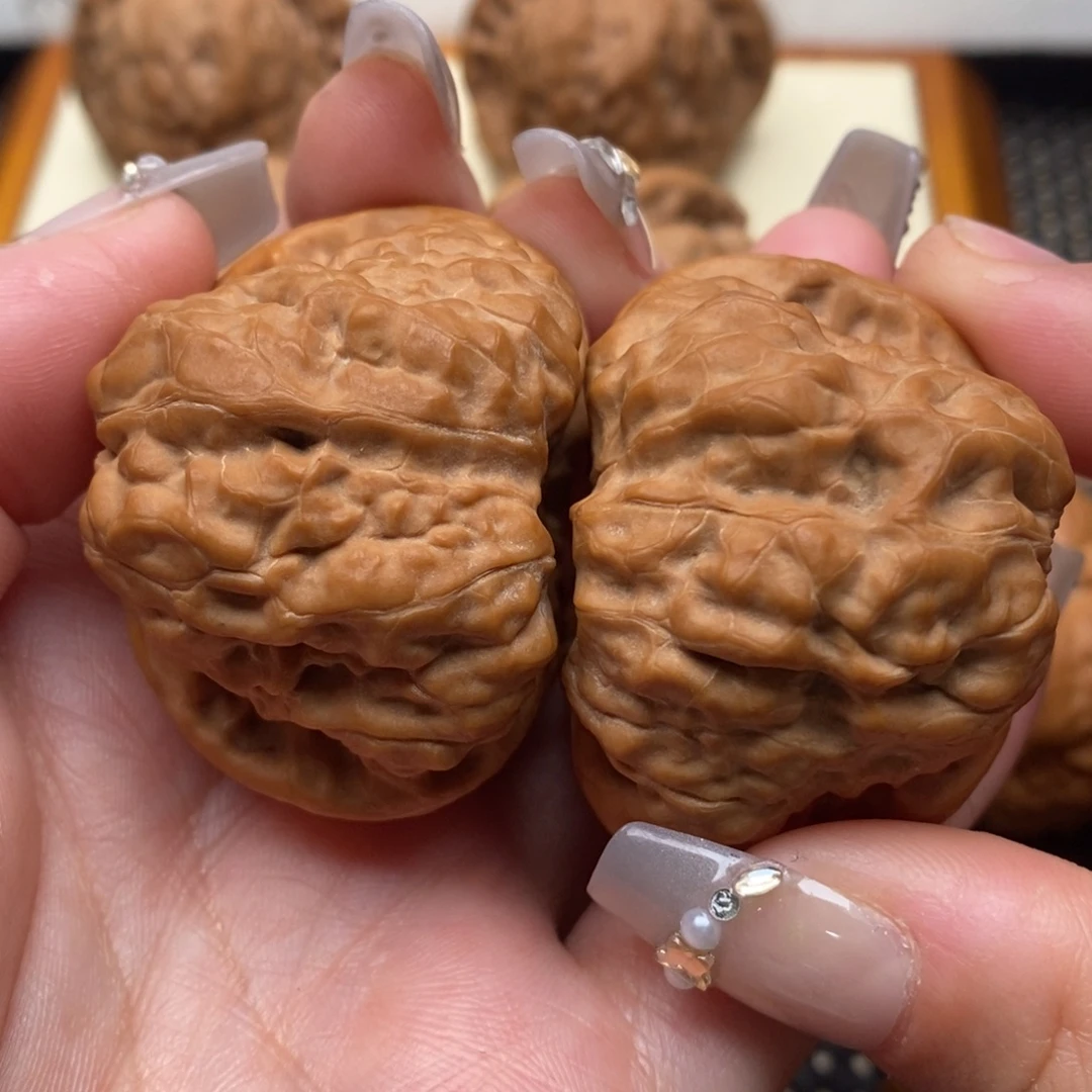 文玩核桃把件边43左右