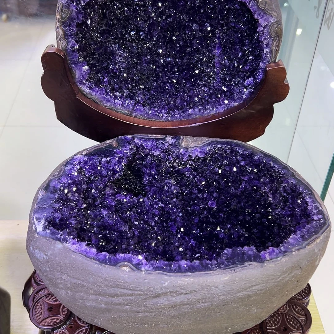 紫晶大型摆件（非配饰）未镶嵌