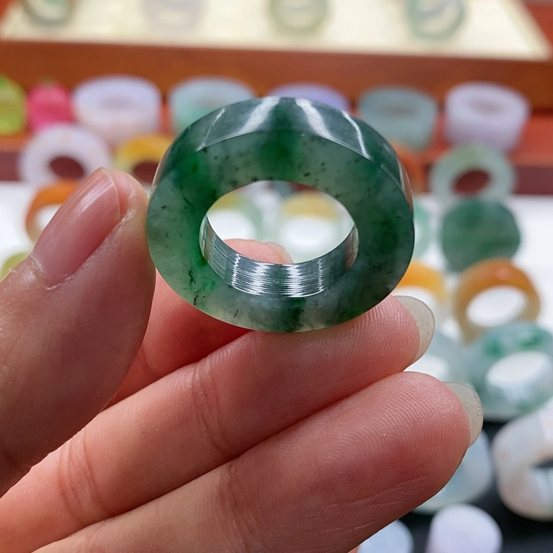 定制翡翠未镶嵌12-22圈口