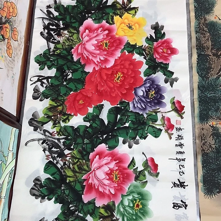 小周画廊的直播间