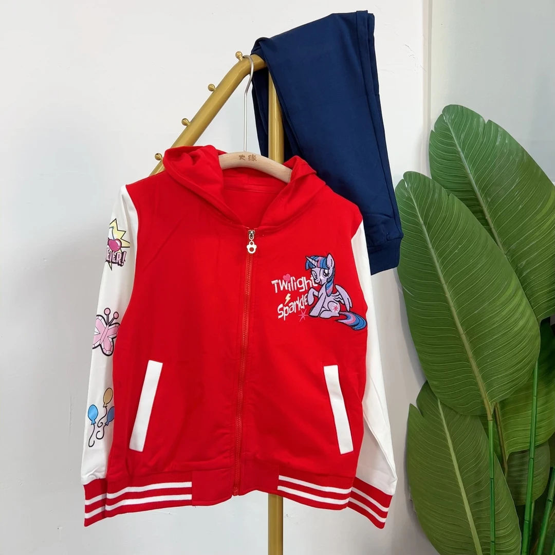 大庆仓 J快乐小马女童时尚套装 货号（库P3-3）赛4