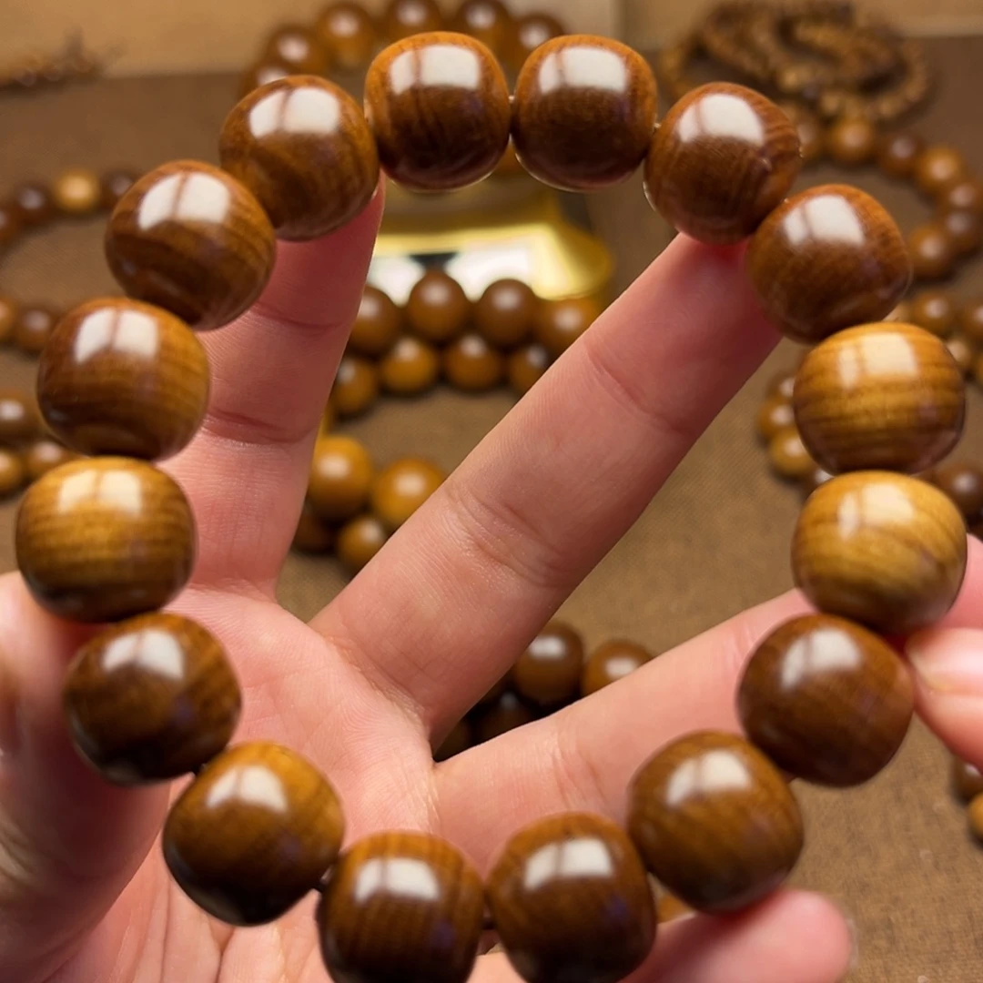 檀香木老山檀1.3*1.4单圈