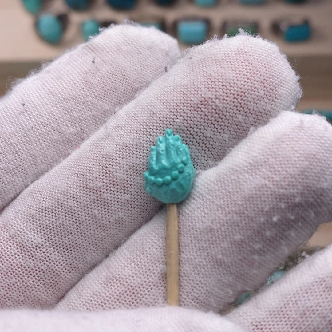 绿松石挂件未镶嵌