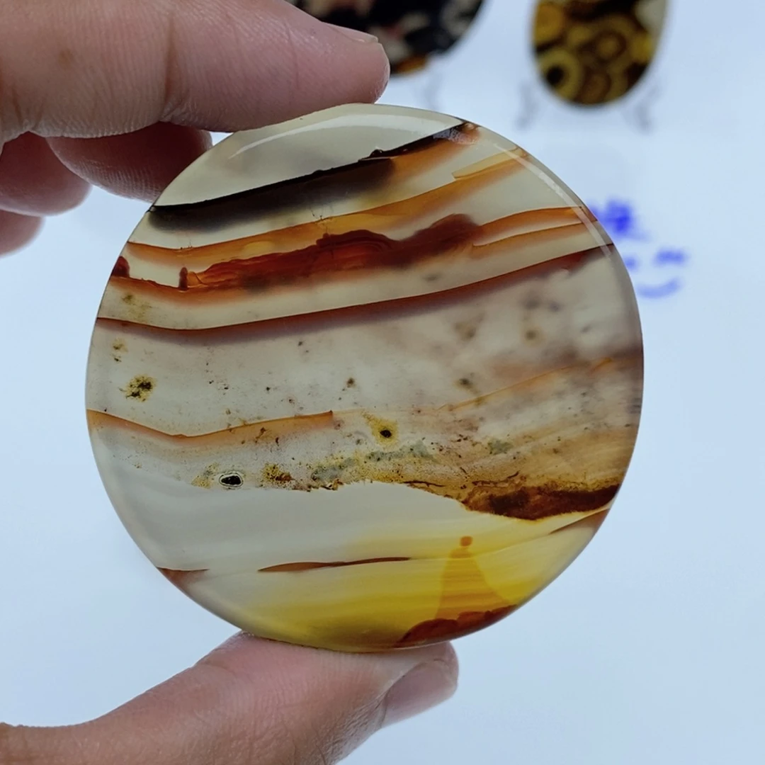 玛瑙/玉髓未镶嵌珠宝半成品