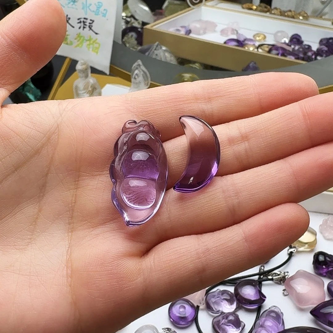 水晶摆件未镶嵌水晶麻**丁