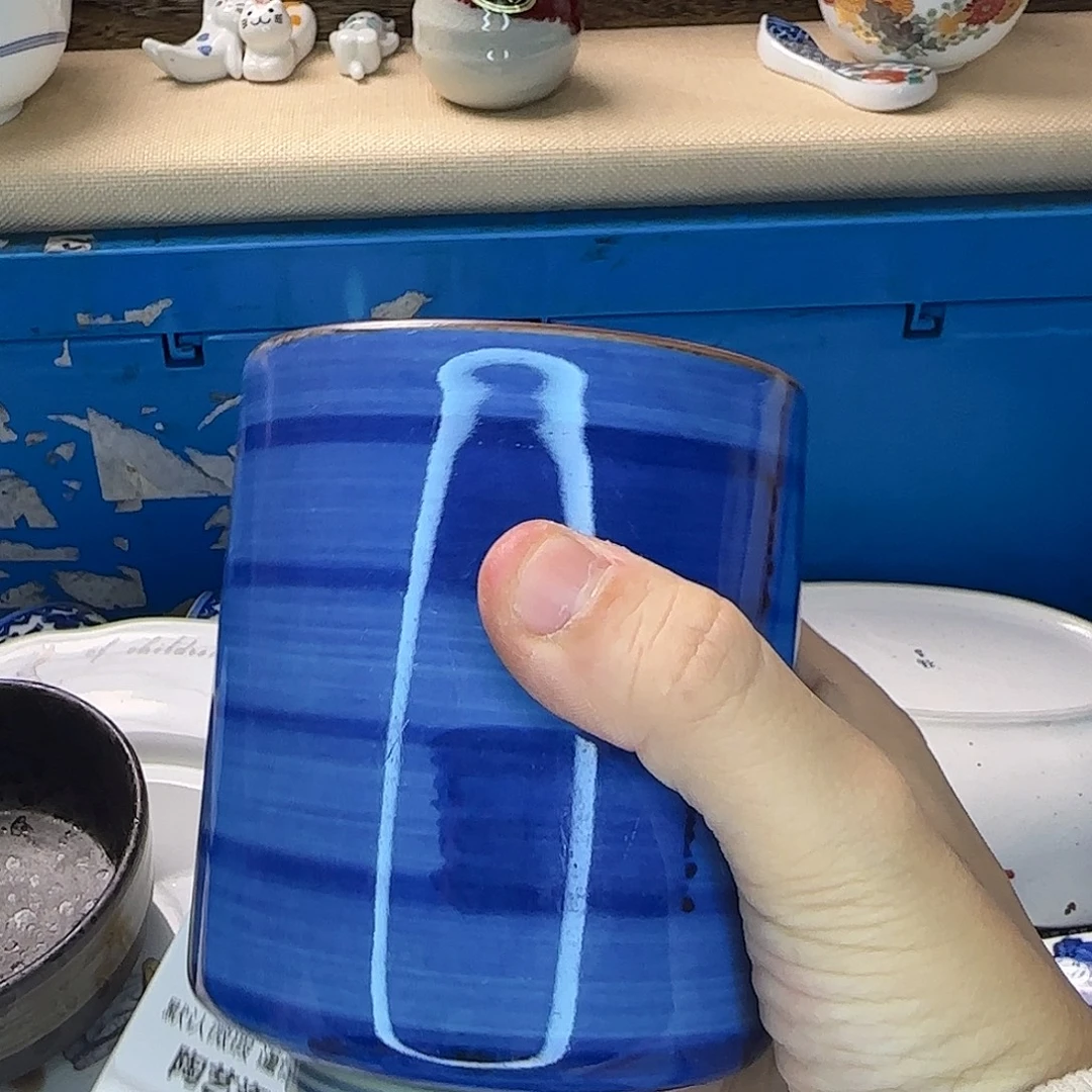 雨***虹瓷片014 回流日瓷全场满18米包邮