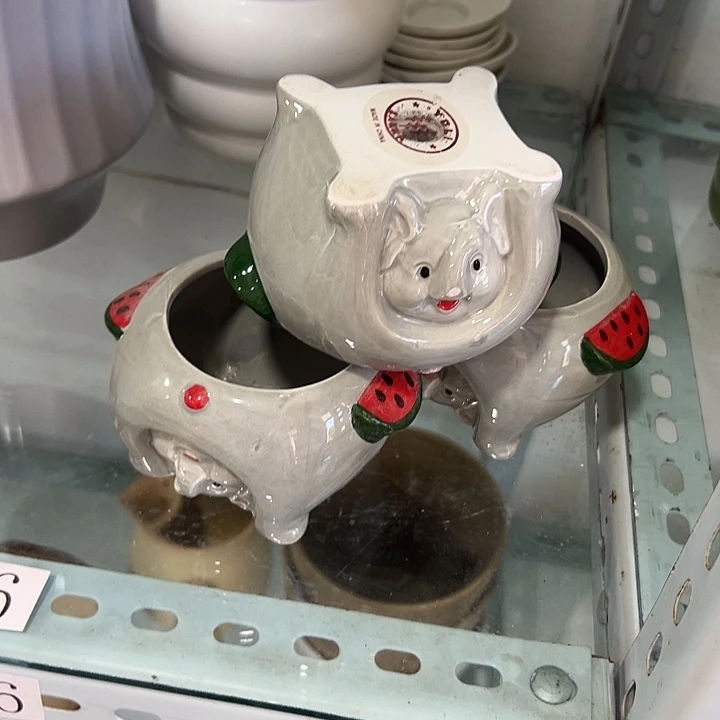 微瑕陶瓷花盆满9.9发