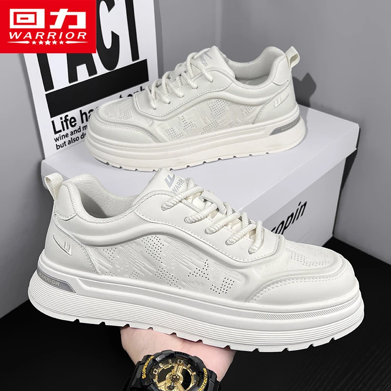 回力男鞋空军小白鞋2025秋季新款百搭增高软底男士休闲板鞋子男款