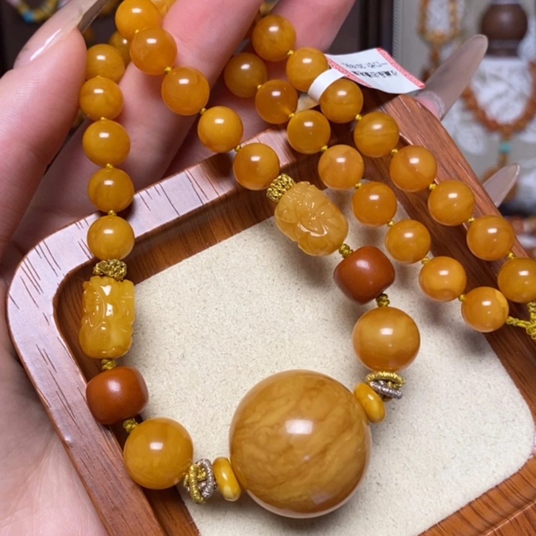 【闪购商品】蜜蜡颈饰未镶嵌