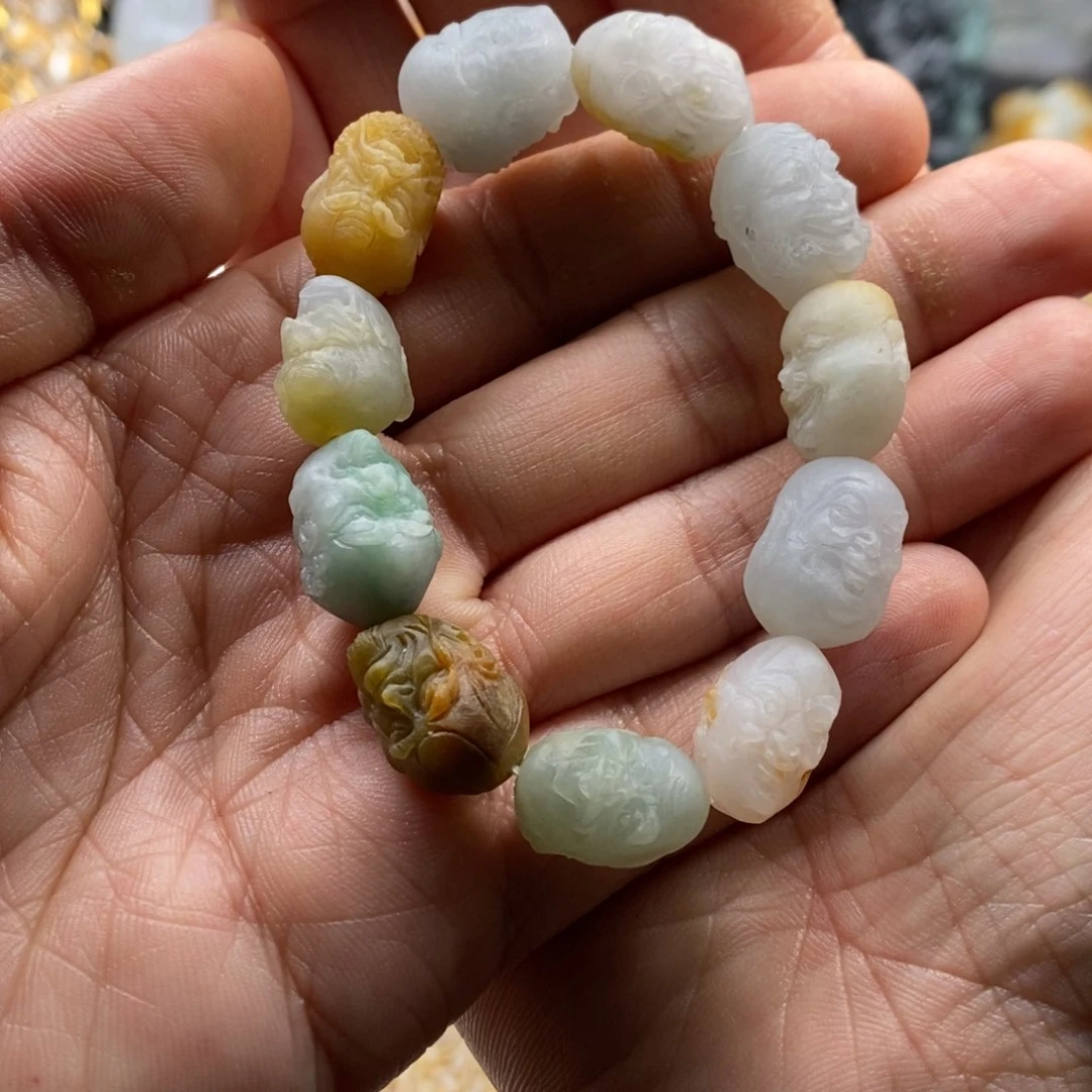 定制翡翠未镶嵌天然缅甸翡翠a货