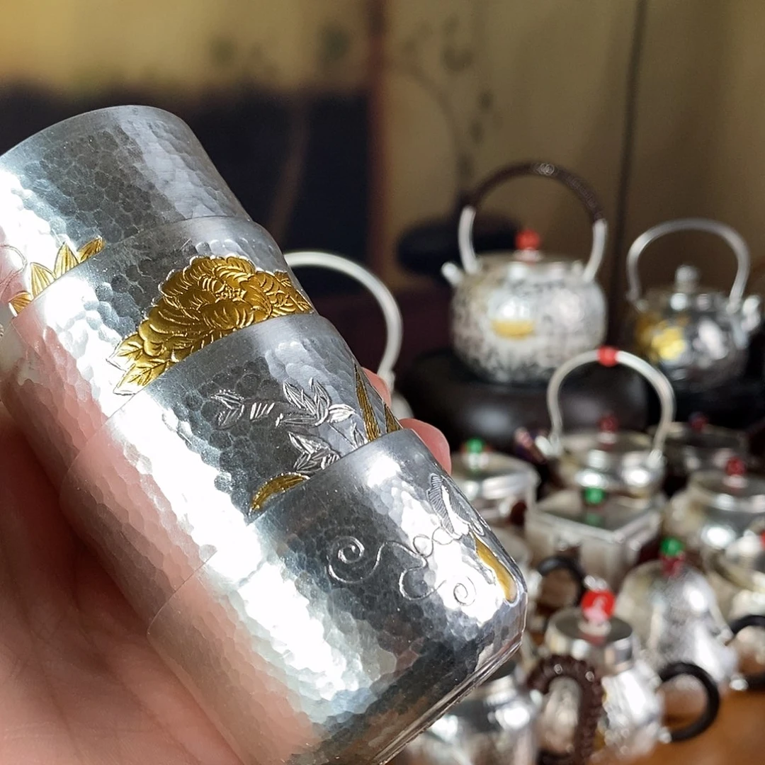 镜***水手工制作紫铜壶工艺