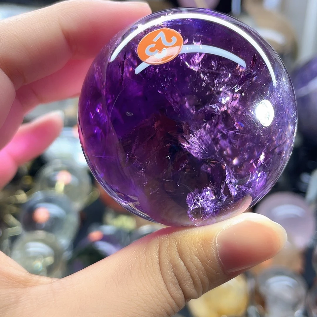 珠宝半成品未镶嵌水晶紫水晶56A23