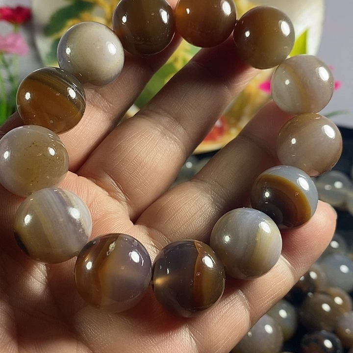 玛瑙/玉髓合金手链