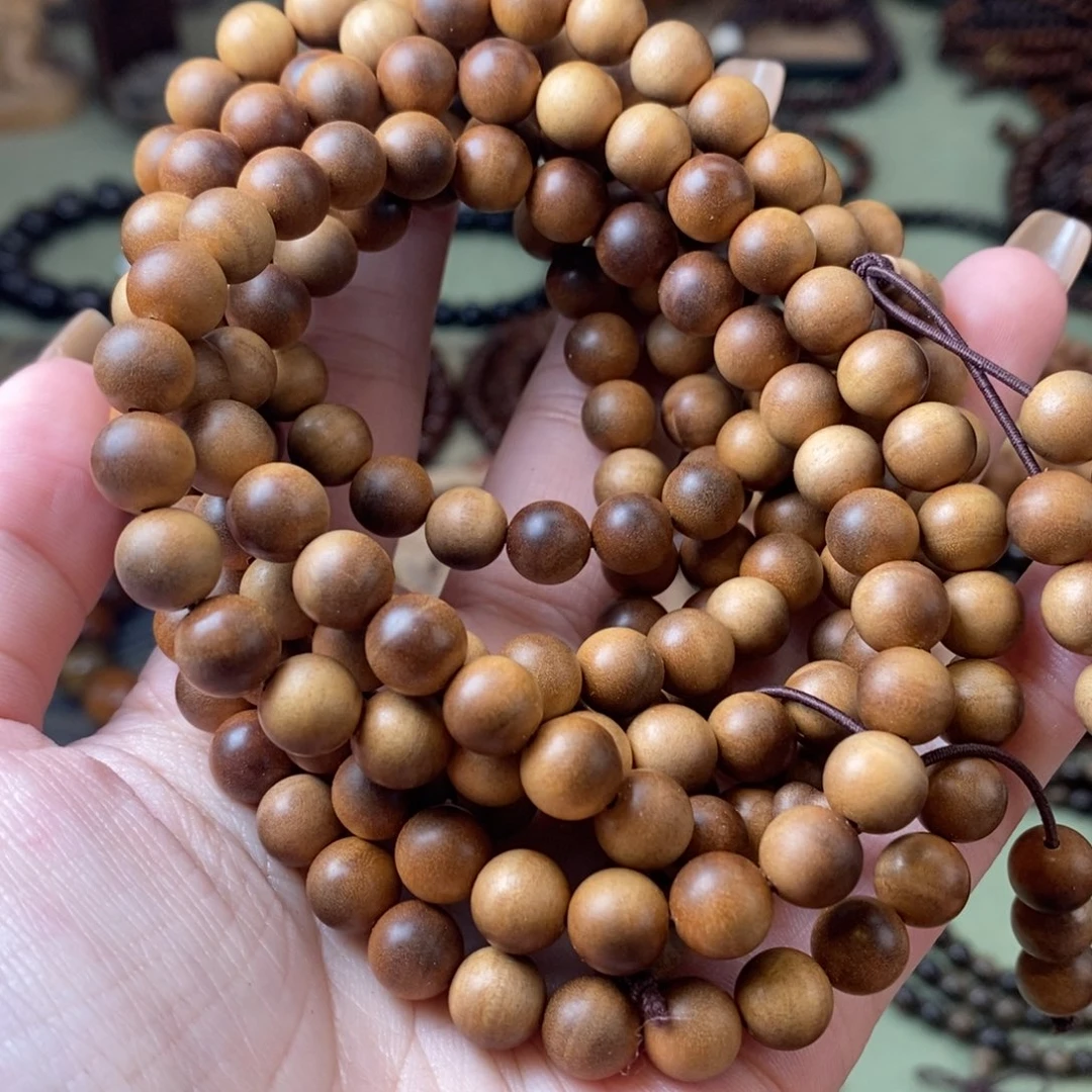 檀香木手串/手链0.8乱纹502