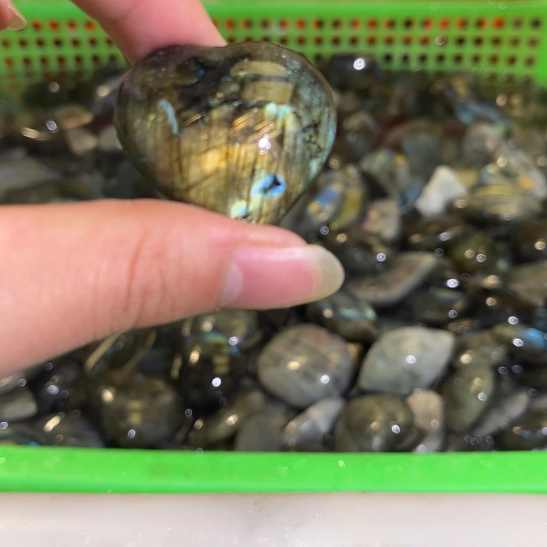 拉长石吊坠未镶嵌霖*