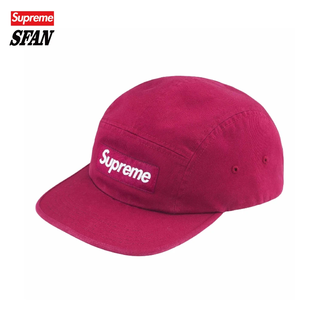 Supreme 徽标logo系列 五片帽 棒球帽 男女同款
