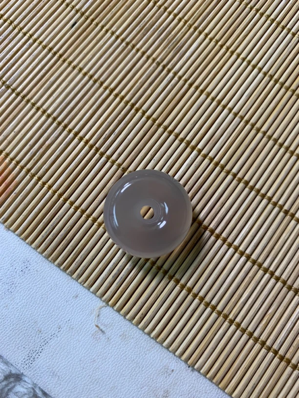天然北红玛瑙平安扣