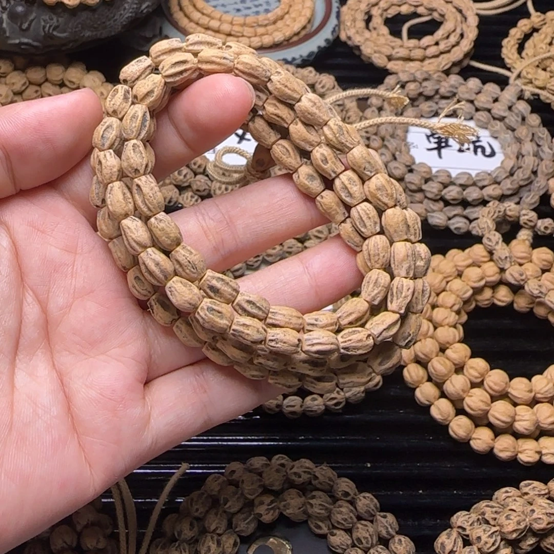 青***莲手串柏香籽/百香籽