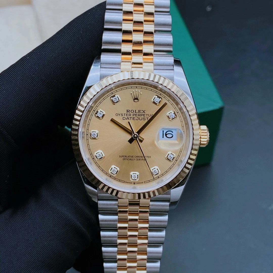 99新 Rolex/劳力士 日志126233/21年全套/表径36/自动机械/原钻