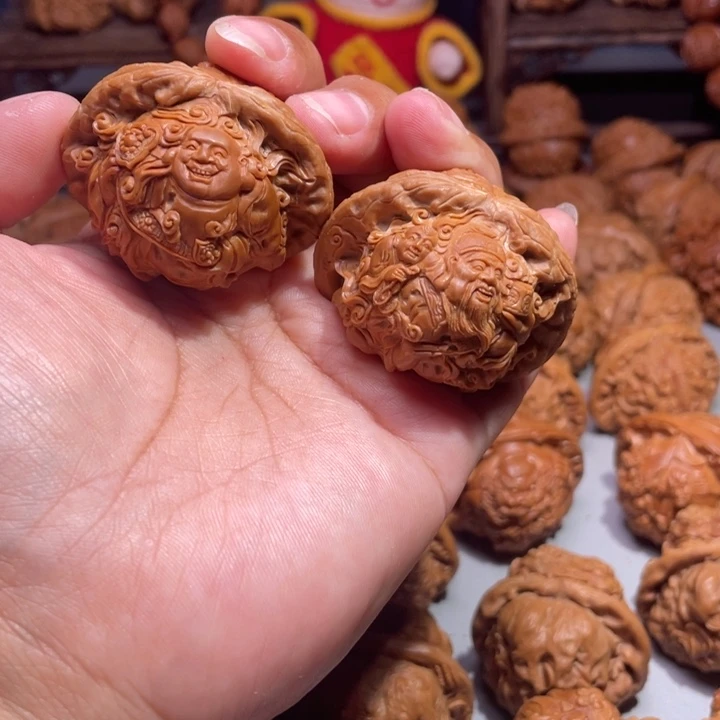 C*X白狮子雕刻的福禄寿禧