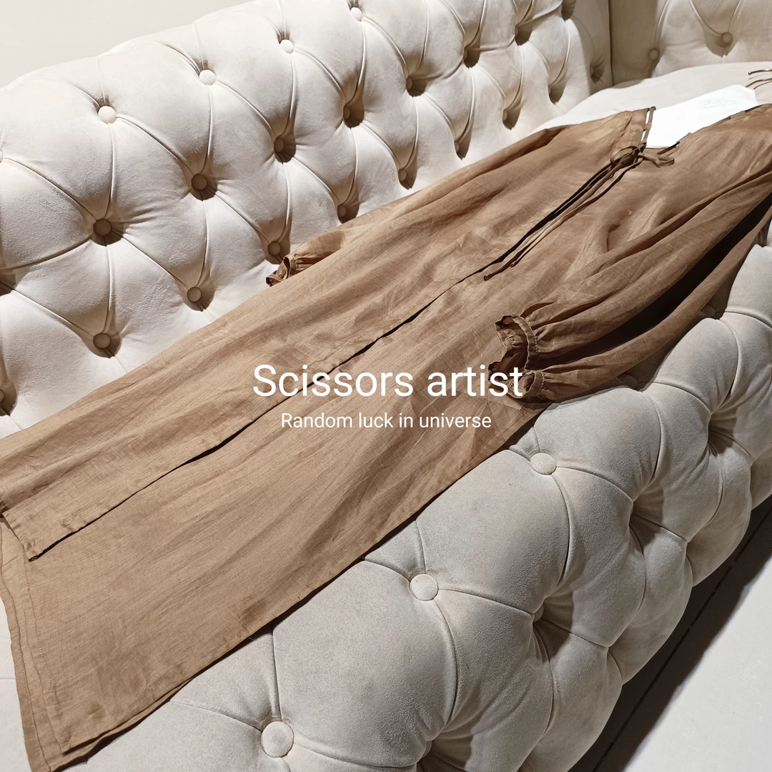 【Scissors artist】高端设计师走秀女装连衣裙4278