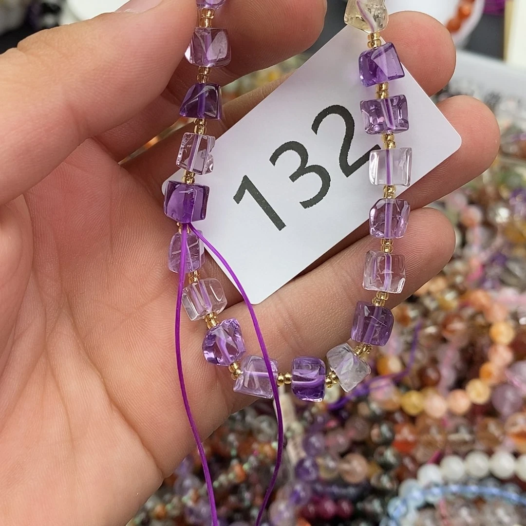 水晶未镶嵌手链手链