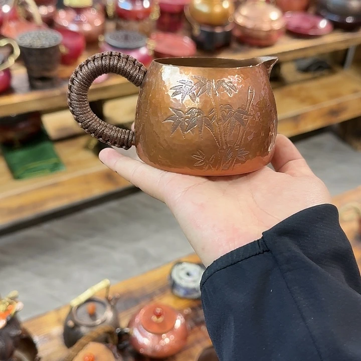紫铜手工制作摆件