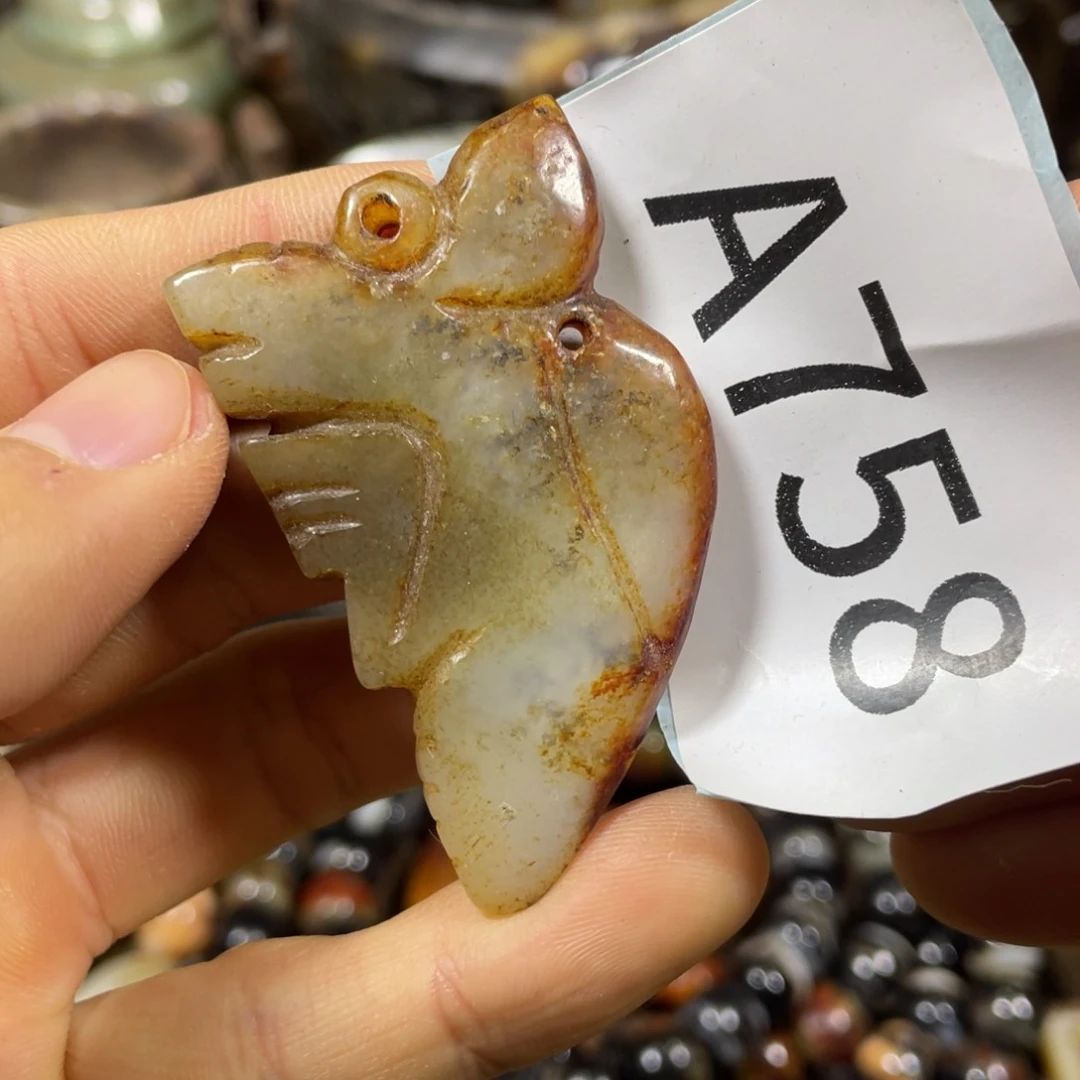 和田玉吊坠(不含链)未镶嵌