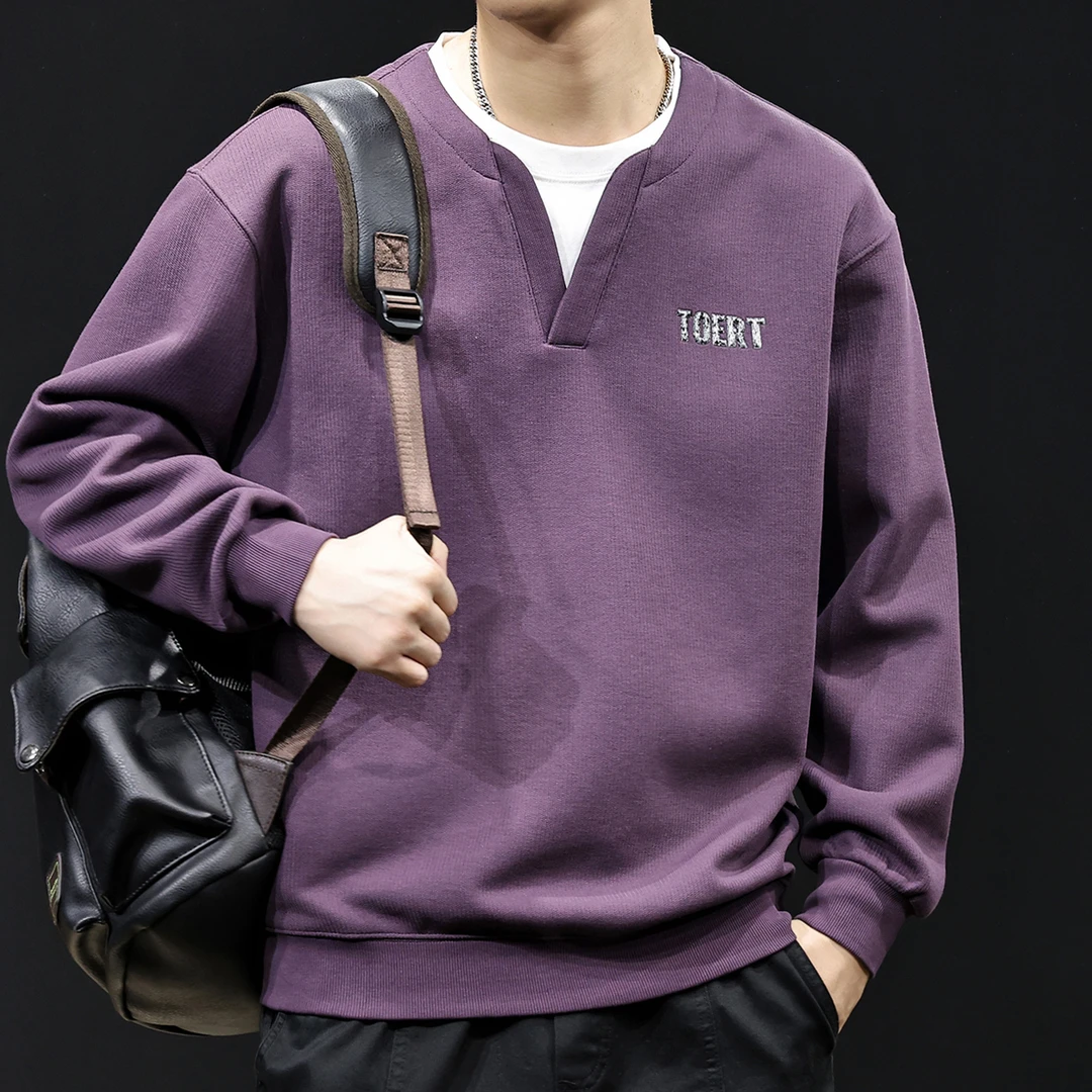 MR.MUDI/穆迪先生2025新款男士卫衣春秋款潮牌宽松休闲长袖上衣秋