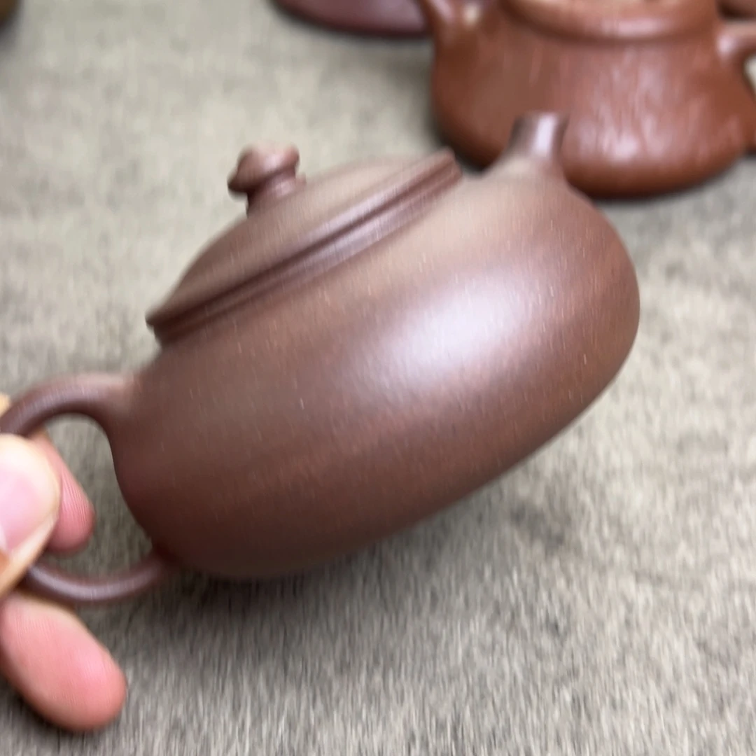 水***亏茶壶紫砂底槽青寒江微瑕