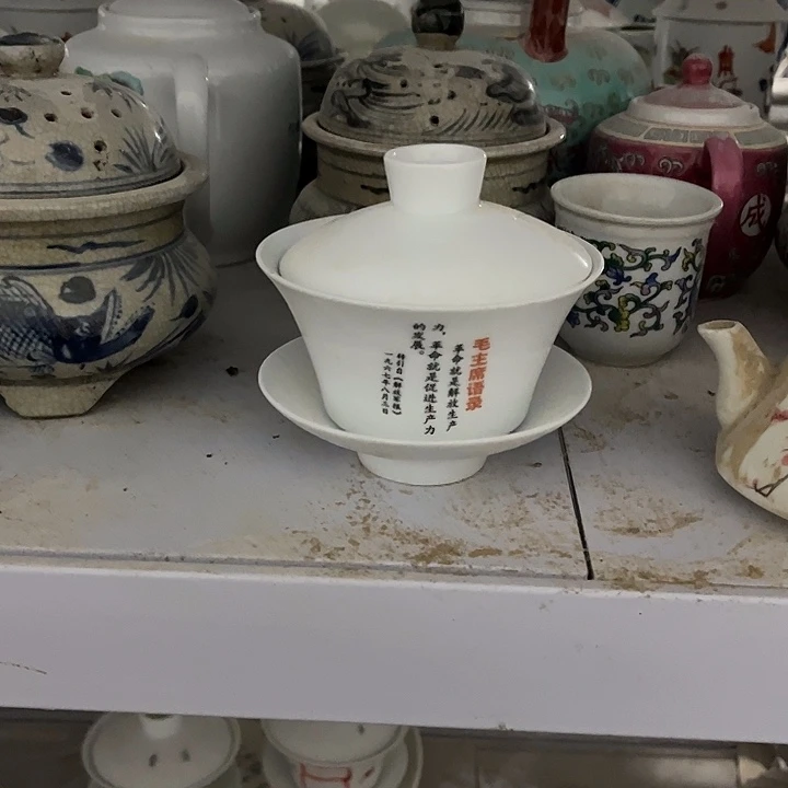 陶摆件大头像景德镇