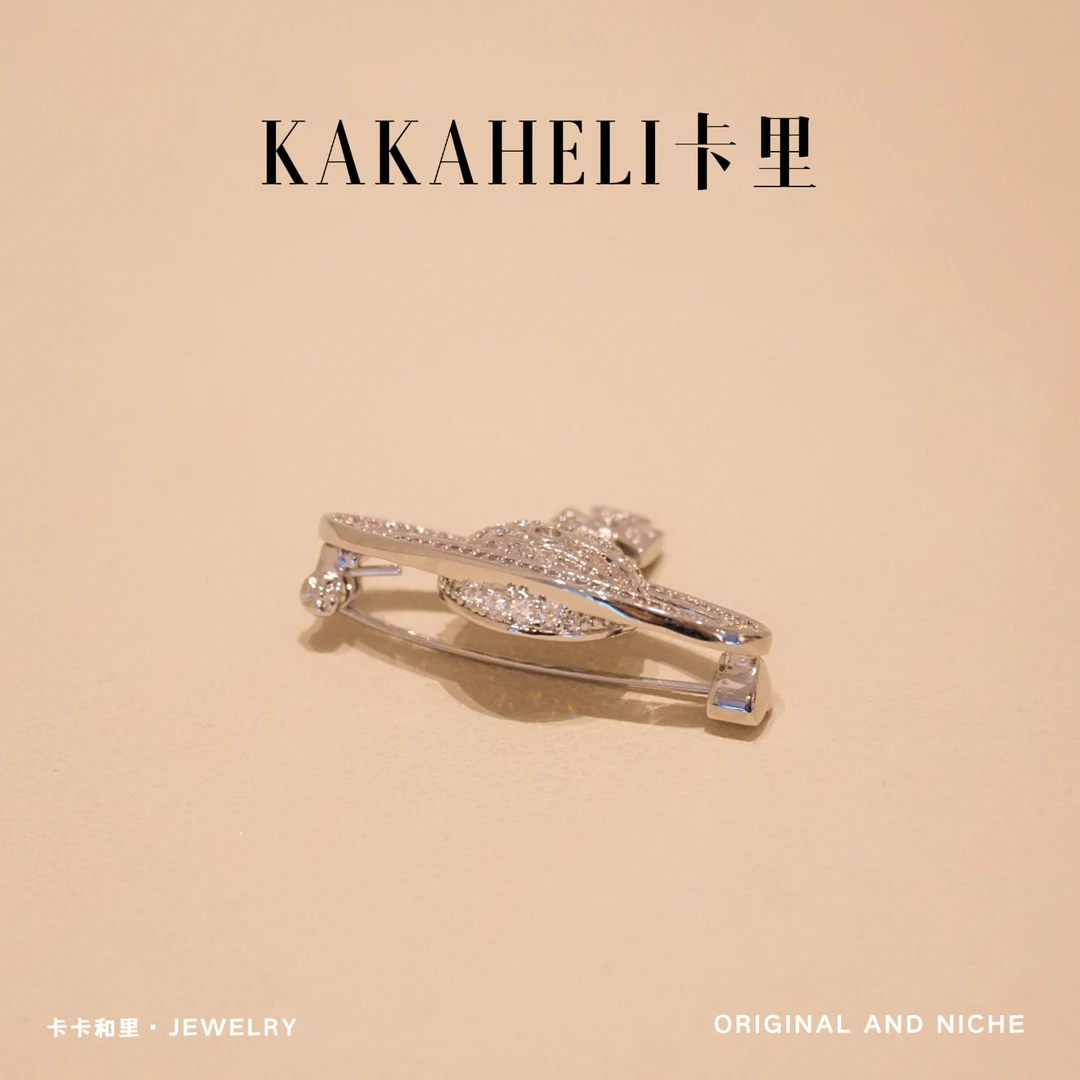 铜合金胸针 香巴拉真空花‌时尚胸针 ES-131