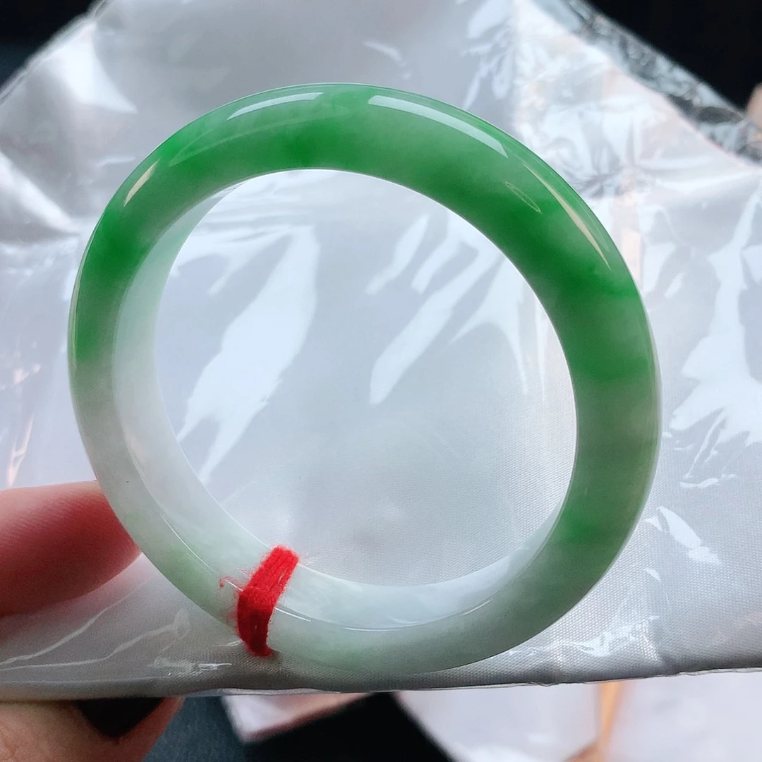 未镶嵌手镯翡翠正圈2591