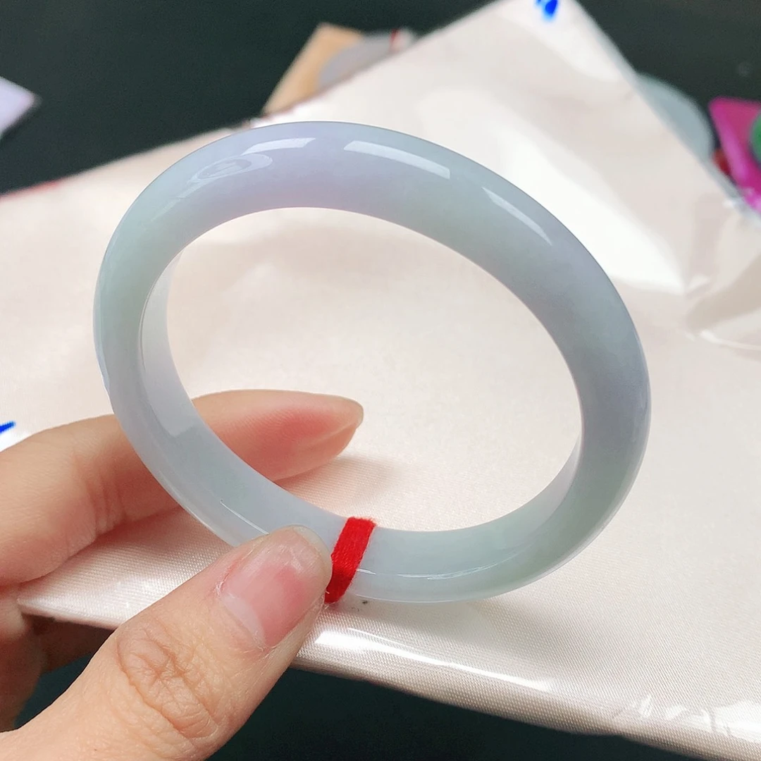 翡翠手镯（贵妃镯）未镶嵌天然翡翠手镯53